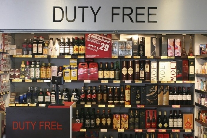 Rượu Duty Free còn được gọi với tên khác là rượu xách tay